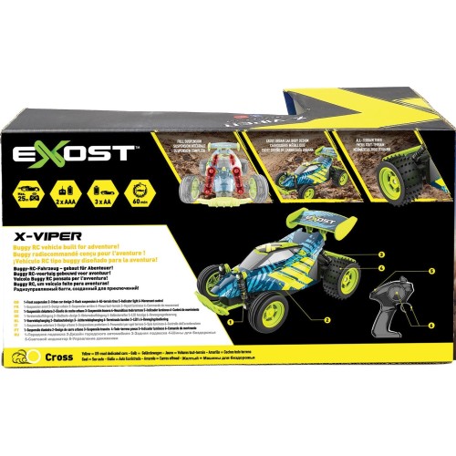 Exost Silverlit Remote Control car x Viper for 5+ Years 7530-20755 4891813207559