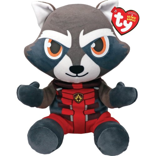 ty Fluffy Beanie Bellies Rocket 15cm. 1607-44013 008421440139