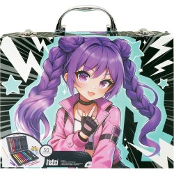 As company Happihobbi Drawing Box Deluxe 50 Manga Accessories For Ages 9+ 1038-82066 5203068820664