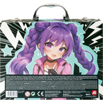 As company Happihobbi Drawing Box Deluxe 50 Manga Accessories For Ages 9+ 1038-82066 5203068820664