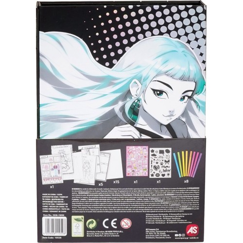 As company Happihobbi Art Journal Manga Markers For Ages 9+ 1038-11059 5203068110598