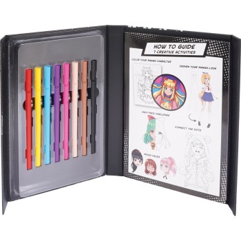 As company Happihobbi Art Journal Manga Markers For Ages 9+ 1038-11059 5203068110598