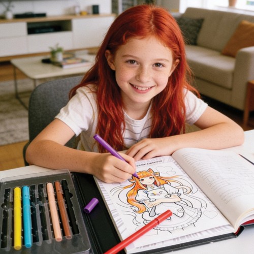 As company Happihobbi Art Journal Manga Markers For Ages 9+ 1038-11059 5203068110598