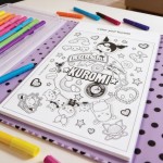 As company Happihobbi art Journal Kuromi Markers for Ages 9+ 1038-11027 5203068110277
