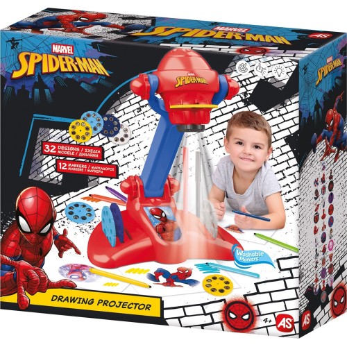 As company AS Προτζέκτορας Ζωγραφικής Spiderman Για 4+ Χρονών 1028-54005 5203068540050