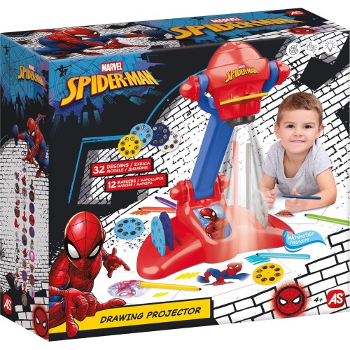 As company AS Spiderman Painting Projector For 4+ Years 1028-54005 5203068540050