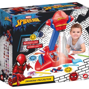 As company AS Προτζέκτορας Ζωγραφικής Spiderman Για 4+ Χρονών 1028-54005 5203068540050