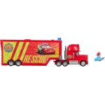 Mattel Disney and Pixar Cars Mack Mobile Rescue Repair Center, Large-scale Truck Transforms Into Playset JMT58 194735385096