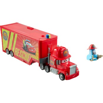 Mattel Disney and Pixar Cars Mack Mobile Rescue Repair Center, Large-scale Truck Transforms Into Playset JMT58 194735385096
