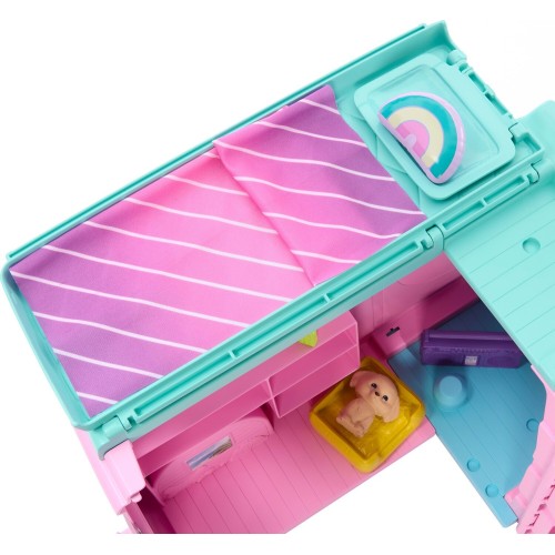 Mattel Barbie Dream Land Road Trip Camper Vehicle JMK45 194735379026