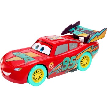 Mattel Disney Cars Disney And Pixar Cars Race To Celebrate Lights & Sounds Lightning Mcqueen, Large-Scale Toy Vehicle JMT55 1947