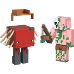 Mattel Minecraft core figure 2-pack - zombified piglin & minecraft strider GTT53 / JCN56 194735273508