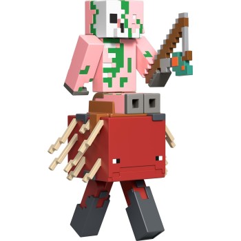 Mattel Minecraft core figure 2-pack - zombified piglin & minecraft strider GTT53 / JCN56 194735273508