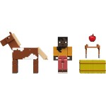 Mattel Minecraft core figure 2-pack - stable master makena & horse GTT53 / JCN57 194735273614
