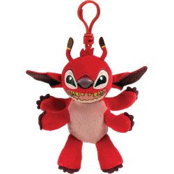 Disney Stitch ty Fluffy Beanie Babies Clip Leroy 8.5cm 1607-34018 008421340187