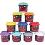 As company as πλαστελίνη spiderman σακουλάκι με 10 βαζάκια και καπάκια καλουπάκια 280gr για 3+ χρονών 1045-03625 5203068036256