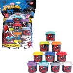 As company as Plasticine Spiderman bag With 10 Jars and Lids Molds 280gr for 3+ Years 1045-03625 5203068036256