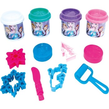 As company as Plasticine Frozen Bucket With 4 Jars and 8 Tools 200g 3+ Years 1045-03628 5203068036287