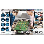 Ambassador Games MAM Ξύλινο Ποδοσφαιράκι & Air Hockey Tabletop 82cm. MA8150_H 4897049307032