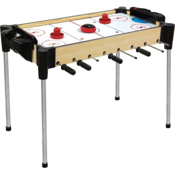 Ambassador Games MAM Ξύλινο Ποδοσφαιράκι & Air Hockey Tabletop 82cm. MA8150_H 4897049307032