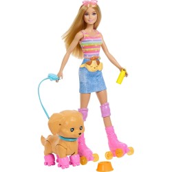 Mattel Barbie Skate and Run Pup Doll and Accessories JMJ44 194735378067