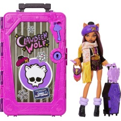 Mattel Monster High Skulltimate Secrets Cabin Slay-cation Playset, Clawdeen Wolf Doll and Accessories JMG65 194735421763