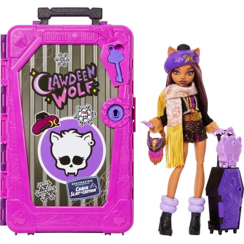 Mattel monster high βαλιτσακι - clawdeen JMG65 194735421763