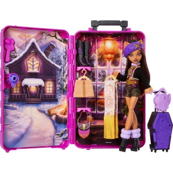Mattel monster high βαλιτσακι - clawdeen JMG65 194735421763