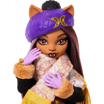 Mattel Monster High Skulltimate Secrets Cabin Slay-cation Playset, Clawdeen Wolf Doll and Accessories JMG65 194735421763