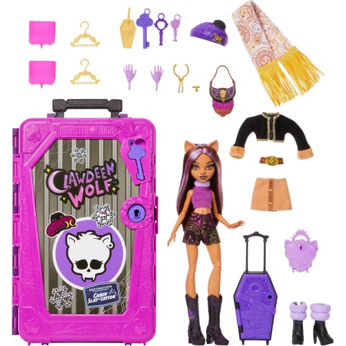 Mattel monster high βαλιτσακι - clawdeen JMG65 194735421763