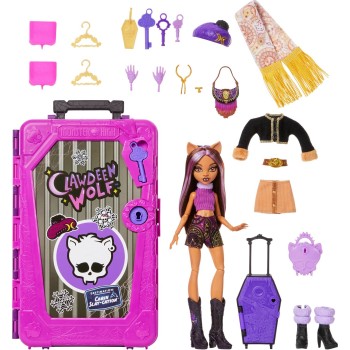 Mattel monster high βαλιτσακι - clawdeen JMG65 194735421763
