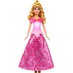 Mattel Disney Princess Pink to Blue Dress Aurora Fashion Doll With Transforming Dress & Lights JLK24 194735365821