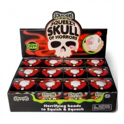Tobar Scrunchems Sqeezy Skull Of Horrors Glow In The Dark 31.39014 5038728155530