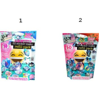 wecool WT Ily Go Shine Today Refill Pack 3D Sticker Maker-2 Σχέδια 113093 5056577762303