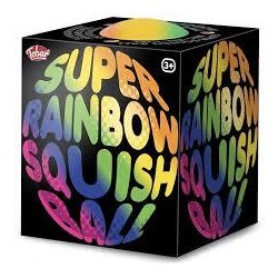 Tobar Scrunchems Super Rainbow Squish Ball 31.38441 5038728149935