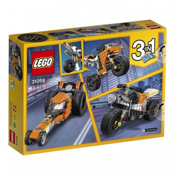 LEGO Creator Πορτοκαλί Μοτοσικλέτα Δρόμου 31059 5702015867542