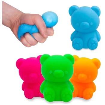 Tobar Scrunchems Fruity Neon Squish Bears Ζουληχτό Αρκουδάκι 31.38585 5038728151693