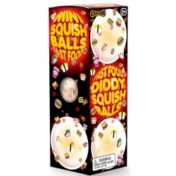 Tobar Scrunchems Fast Food Diddy Squish - 3-Pack 31.38741 5038728152935