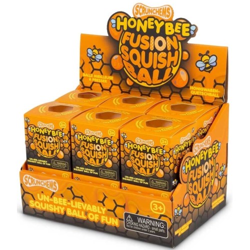Tobar Scrunchems Honeybee Fusion Squishball Ζουληχτό 31.38914 5038728154564
