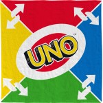 Real Fun Toys Πετσέτα Θαλάσσης Uno Κλασικά Επιτραπέζια σε Πετσέτα με Σακίδιο 7+ Ετών, 2+ Παίκτες 01.RE-A-000070 5407008054618
