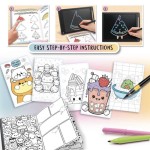 Real Fun Toys Kids Art Kawaii Academy Εργαστήριο Σχεδιασμού με LCD Tablet Σχεδίασης (117376) 03.117376 8008324117383