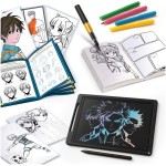 Real Fun Toys Kids Art Manga Academy Design Workshop With LCD Drawing Tablet (117352) 03.117352 8008324117369