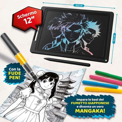 Real Fun Toys Kids Art Manga Academy Design Workshop With LCD Drawing Tablet (117352) 03.117352 8008324117369