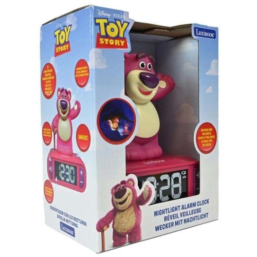 Lexibook Digital Alarm Clock With Night Light, Sound Effects and 3D Disney Pixar Toy Story Lotso (rl800ts1) 25.RL800TS1 33807431