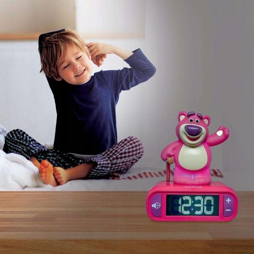 Lexibook Digital Alarm Clock With Night Light, Sound Effects and 3D Disney Pixar Toy Story Lotso (rl800ts1) 25.RL800TS1 33807431