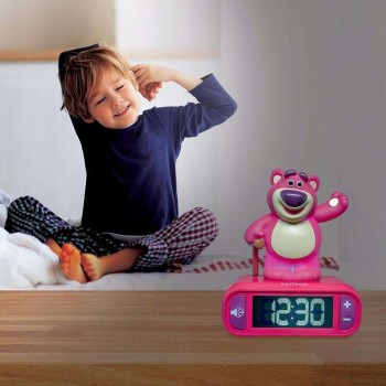 Lexibook Digital Alarm Clock With Night Light, Sound Effects and 3D Disney Pixar Toy Story Lotso (rl800ts1) 25.RL800TS1 33807431
