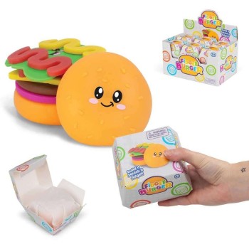 Real Fun Toys Fidget Burger Ζουληχτό Μπέργκερ σε Κουτάκι (sv22016) 31.SV22016 5021813220169