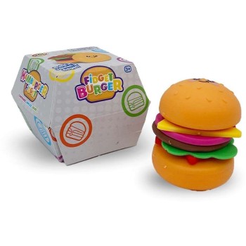 Real Fun Toys Fidget Burger Ζουληχτό Μπέργκερ σε Κουτάκι (sv22016) 31.SV22016 5021813220169