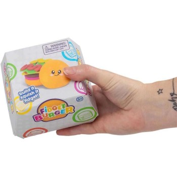 Real Fun Toys Fidget Burger Fidget Burger in a Box (sv22016) 31.SV22016 5021813220169