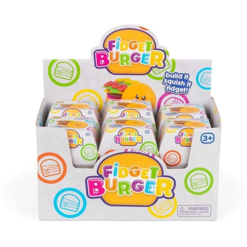 Real Fun Toys Fidget Burger Ζουληχτό Μπέργκερ σε Κουτάκι (sv22016) 31.SV22016 5021813220169